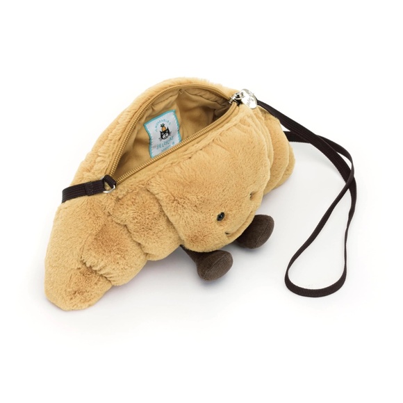 NWT Sold Out Jellycat Croissant Crossbody - Picture 3 of 5